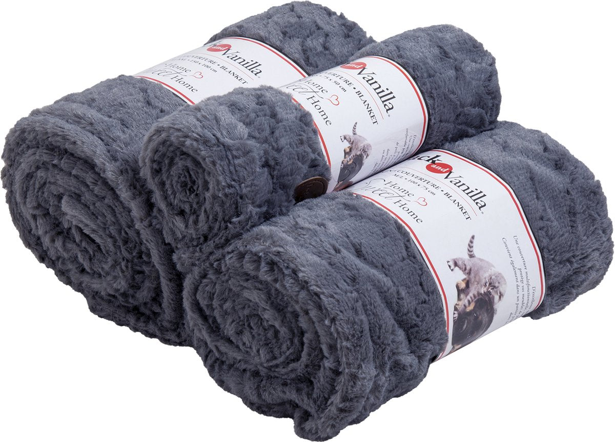 Jack and Vanilla Scale deken in 3 maten