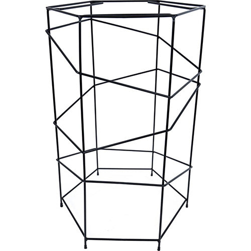 Interzoo standaard Vision, hexo zwart 71 x 46 cm