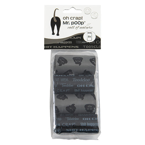 Mr. Poop Navulling poepzakjes in verschillende kleuren