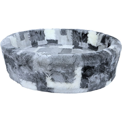 Boony zachte teddymand blok grijs of bruin