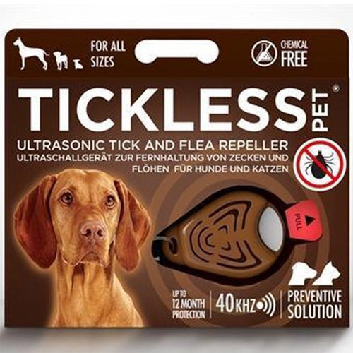 Tickless Ultrasoon Afweermiddel tegen Teken en Vlooien bij Honden - Standaard Versie - Verkrijgbaar in verschillende varianten