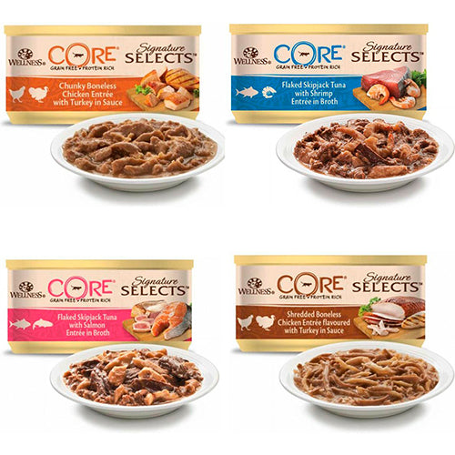 Well Core kattenvoeding - natte voeding - Sig Select 79 gram