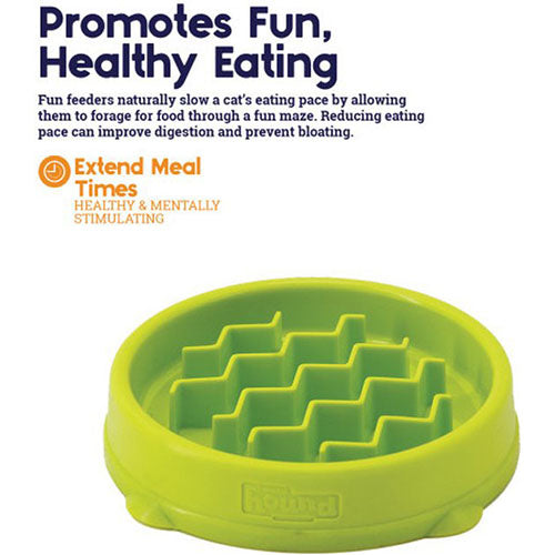 Petstages - Anti-Schrok Voerbak voor Katten - Ø13,5 cm