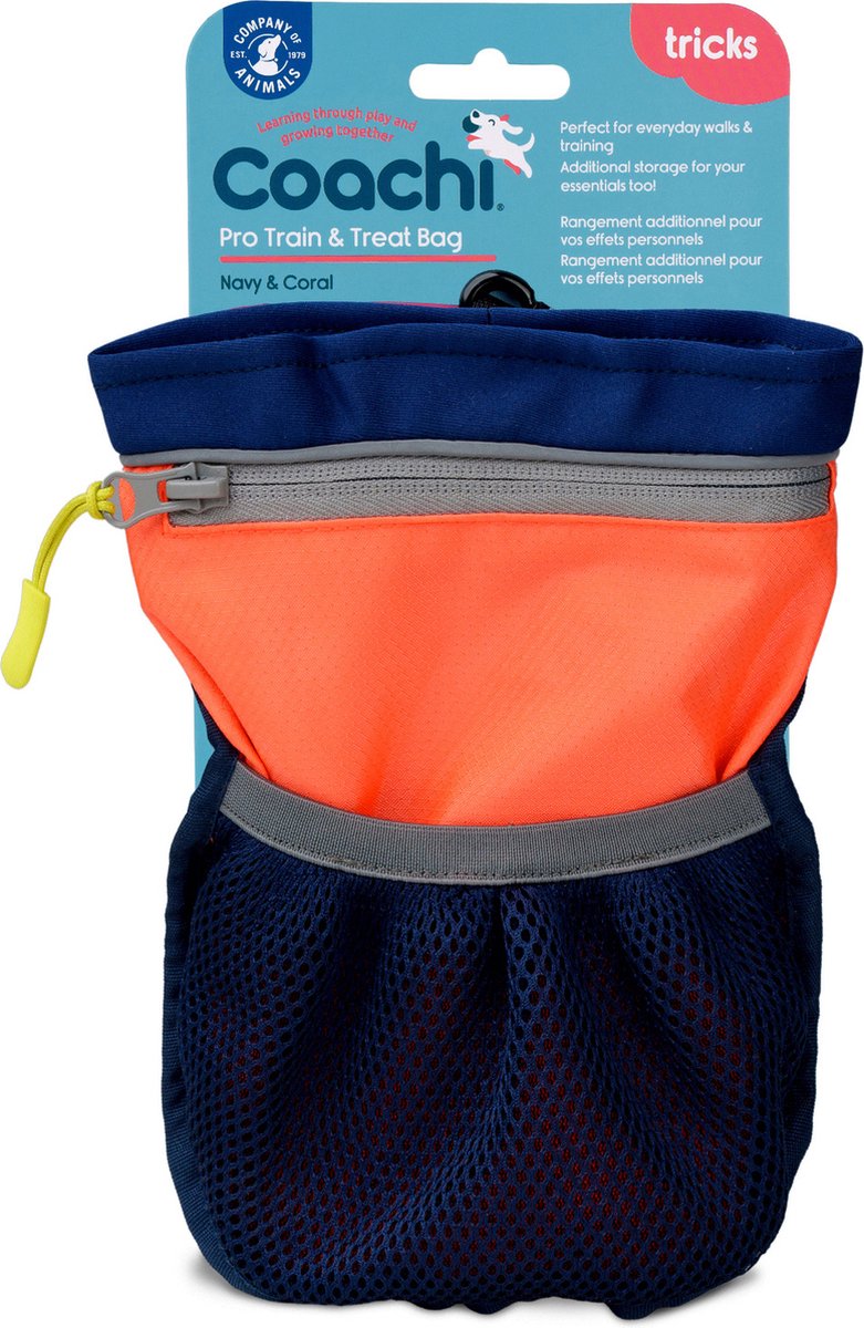 Coachi Pro Train & Treat Bag – De stijlvolle beloningstas voor elke hondentraining