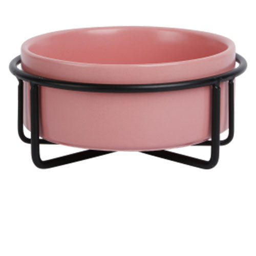 Jack and Vanilla keramische voerbak metalen stand Bon Appetit