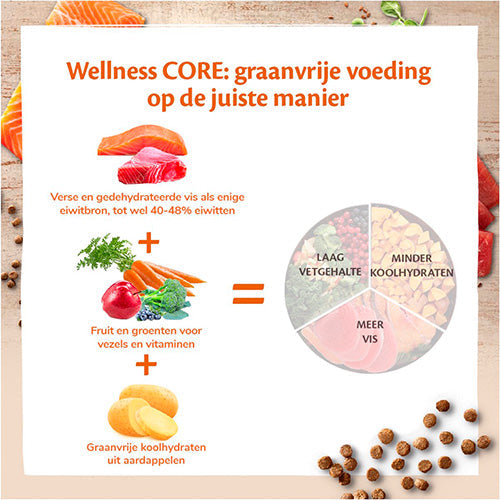 Wellness Core kattenvoer - droogvoer - Dry - verschillende smaken - 0,3 - 1,75 - 4 kg