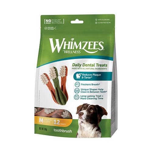Whimzees tandenborstel assorti in valuebag