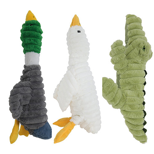 De Boon XL en XXL Hondenspeelgoed van Zachte Duurzame Corduroy Stof - Verkrijgbaar in 3 verschillende varianten en 2 maten