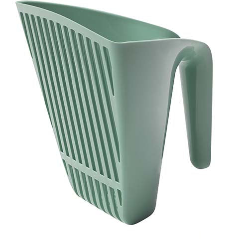 Moderna kattenbakschep scoop en sift mint green