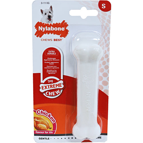 Nylabone dura chew harde bijters regular kip