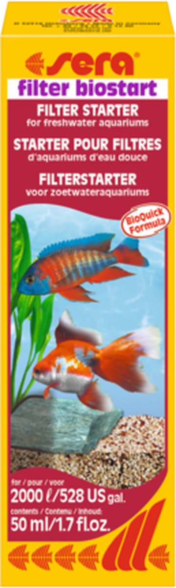 Sera - Filter Biostart aquarium - 50 ml