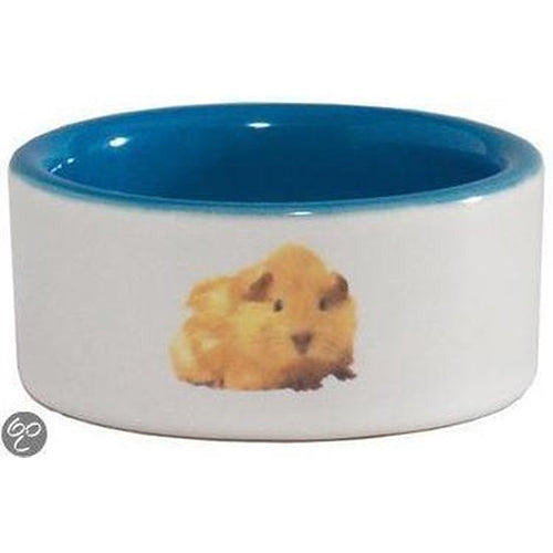 Keramik-Hamsterfutternapf - Blau - 7,5 cm
