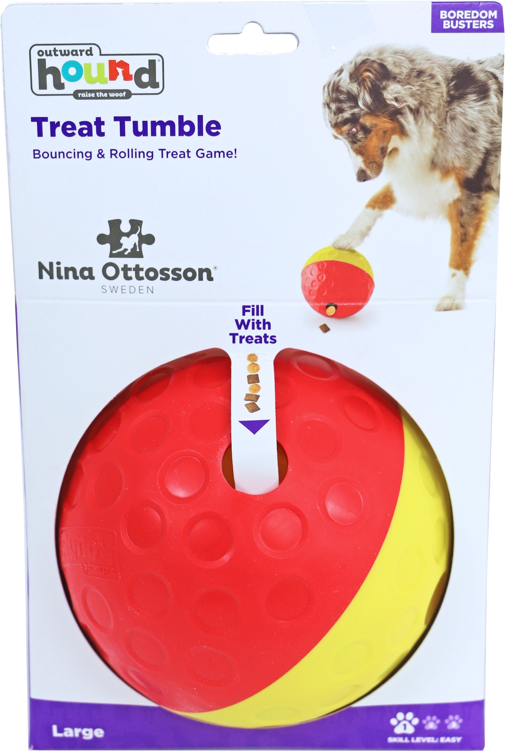 Nina Ottoson intelligentiespeelgoed Treat tumble ball