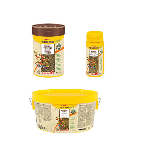 sera Vipan Baby Nature 50 - 100 ml - 1,3 kg micro vlokken