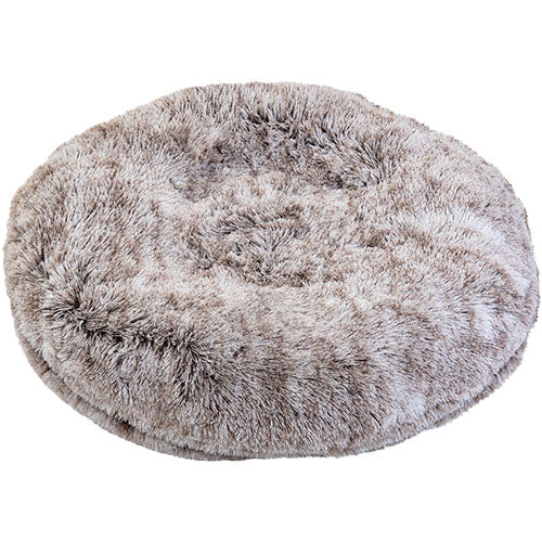 Animal Boulevard Soft Bed Long Plush Donut mand voor honden of katten - 2 kleuren en 3 maten