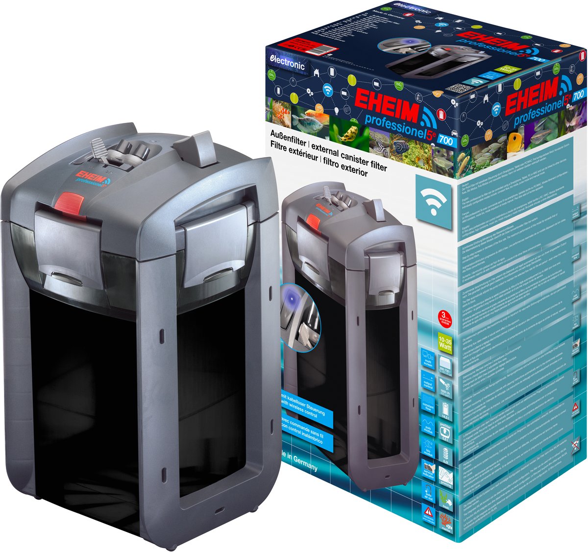Eheim buitenfilter Professional 5e Wifi, 700 zonder filtermassa