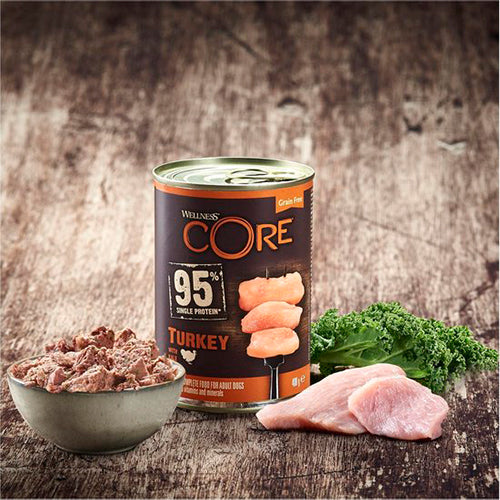 Wellness Core graanvrij  - blikvoer - natvoer 400 gram