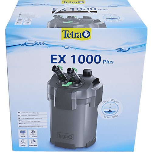 Tetra buitenfilter Ex serie - 500 - 700 - 1000 - 1500 plus