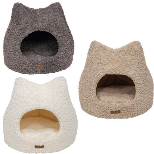Animal Boulevard Curl Plush Iglo - Huisje - Verkrijgbaar in 2 maten en in 3 kleuren