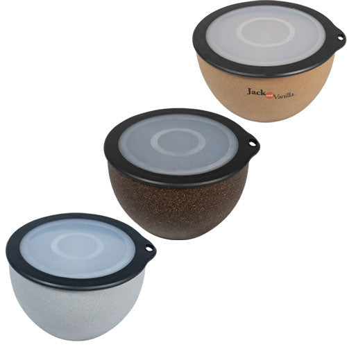 Jack and Vanilla bamboe kom met deksel