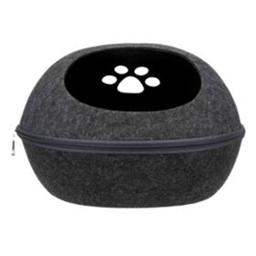 Trixie Liva Katzen-Iglu-Unterschlupf - Filz - Maße: 40x24x47 cm