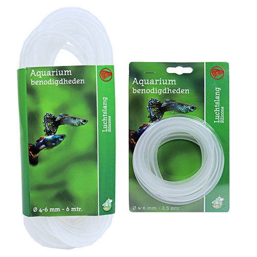 De Boon - Silicone Luchtslang Ø 4-6 mm - keuze uit 2.5 meter of 6 meter