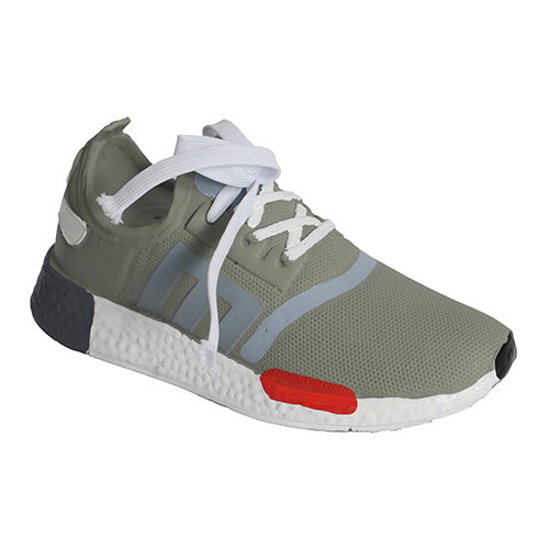 Hondenspeelgoed - vorm schoen - blauw latex 24 cm met piep