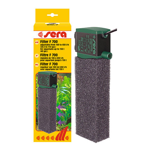 sera Binnenfilter f serie regelbaar