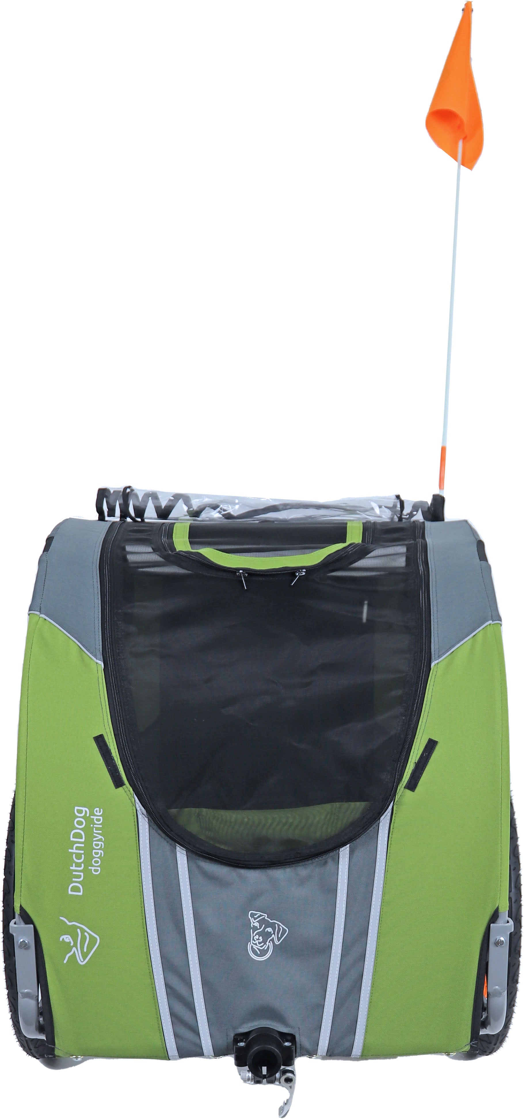 DoggyRide fietskar Novel 20 cabin only, groen/grijs (zonder trekstang)