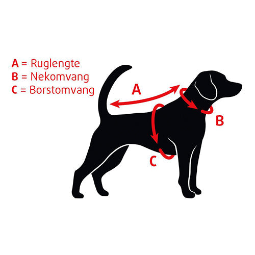 Beeztees Uni Nylon Hondenharnas/ Hondentuigje - Groen - Borstomtrek: 60-100 cm
