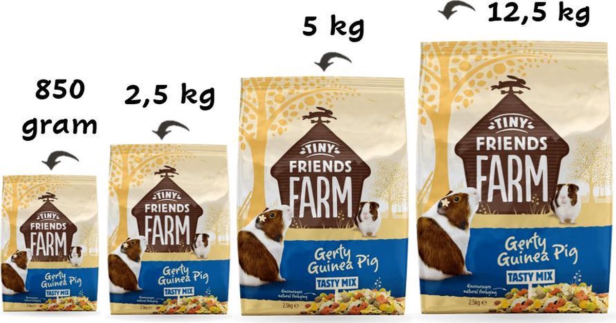 Gerty Guinea Pig tasty mix caviavoer