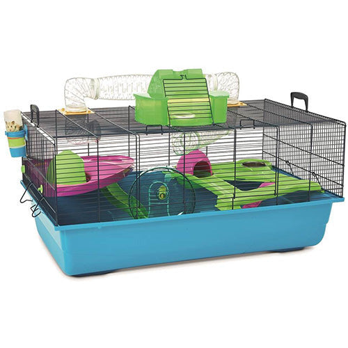 Hamsterkooi heaven metro 80 x 50 x 50 cm marine