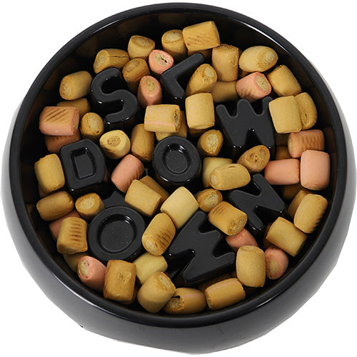 De Boon Slowfeeder Slowdown Zwart - ø25 cm