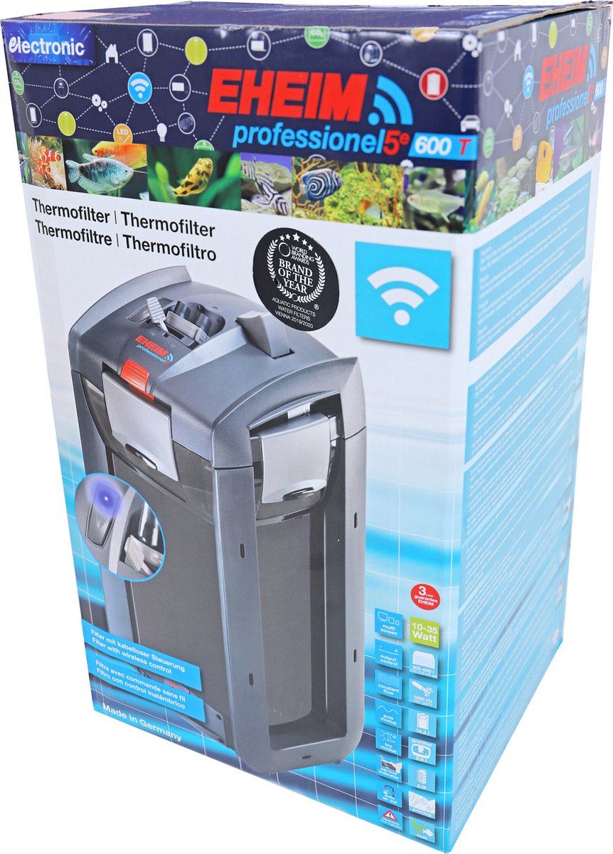 Eheim Prof 5e 600 T- Buitenfilter - Wifi - 600L