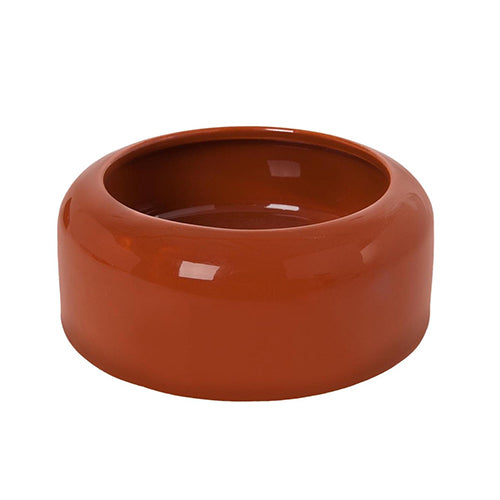 Nagerfutternapf - Keramik braun 250 ml