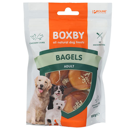 Proline boxby bagels snack met sesamzaad 100 gram