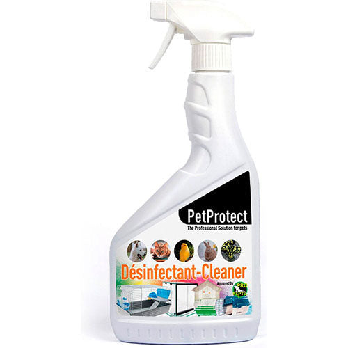 Petprotect desinfectie - cleaner - ontsmettende reiniger - 750 ml