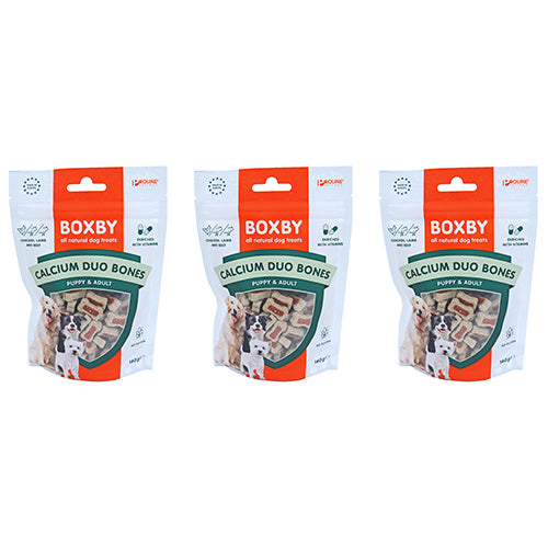 Proline Boxby calcium duo bones, 140 gram - per 3 verpakkingen