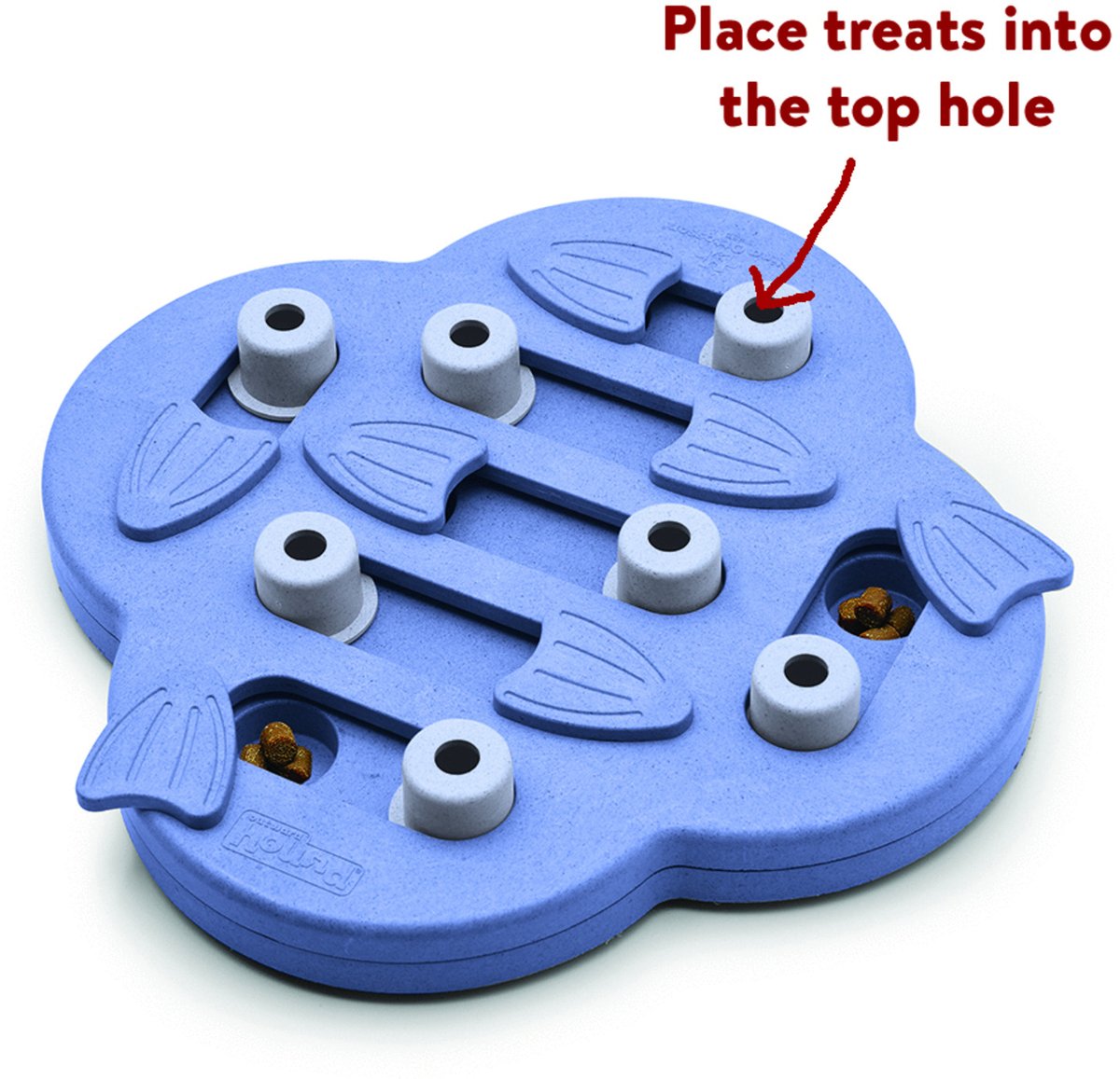 Nina ottosson dog hide n slide composiet 33x33x5 cm