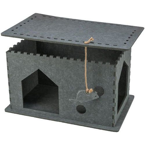 Trixie Schuilplaats Lene - Kattenhuis uit Vilt - Afmetingen: 54×30×35 cm