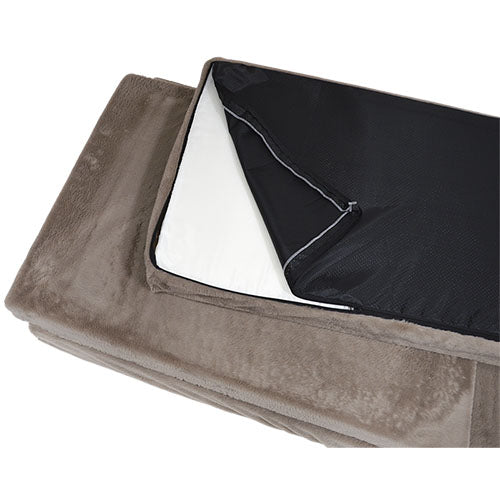 Animal Boulevard Cozy Francis Orthopedisch Hondenbed Bruin - Met Waterresistente Binnenhoes - Verkrijgbaar in 3 maten