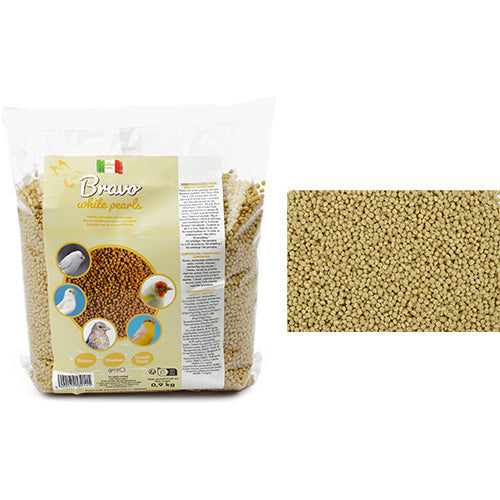 Bravo white pearls small zak 0,9 kg