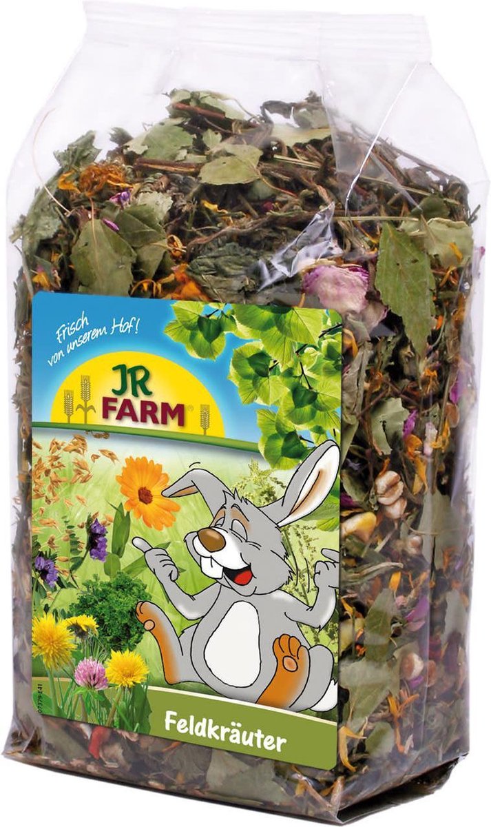 JR Farm Ruwe Knaagdiervoer - Veldkruiden - 200 gram