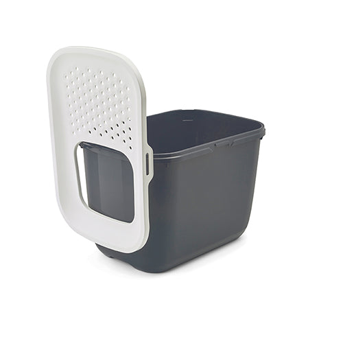 Savic Hop In - Kattenbak met Boveningang - 2 Maten - Diverse Kleuren