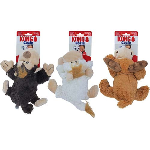 Kong hond Cozie Naturals, medium assorti