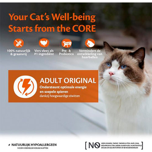 Wellness Core kattenvoer - droogvoer - Dry - verschillende smaken - 0,3 - 1,75 - 4 kg