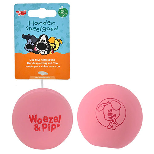 Woezel & Pip Hondenspeelgoed - Latex Bal 7,5 cm - Verkrijgbaar in 4 kleuren