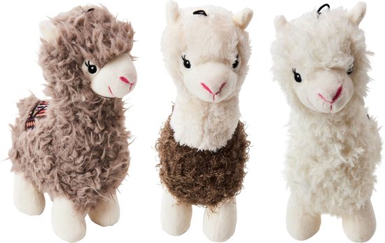 YO LAMA PLUSH ASSORTI 25CM