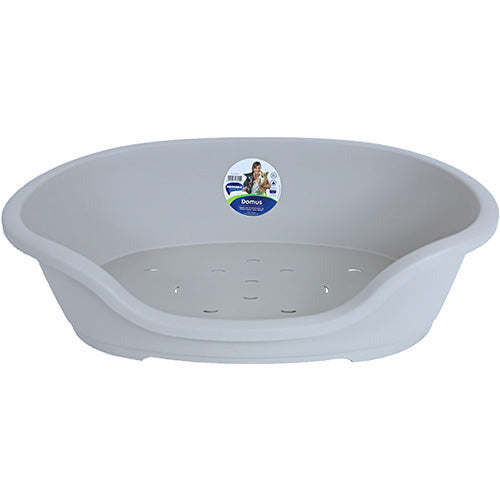 Moderna Domus Plastic Hondenmanden - Zwart of Grijs - 4 Maten