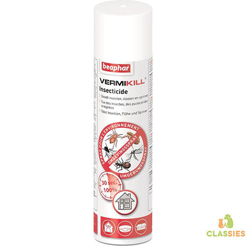 Beaphar Vermikill Omgeving en Tapijten Spray - 400 ml